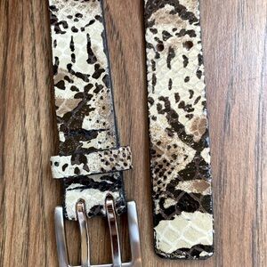 Stylish Brown Patterned Women's Belt